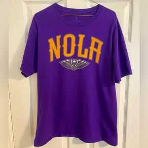New Orleans Pelicans Mardi Gras NOLA T-Shirt